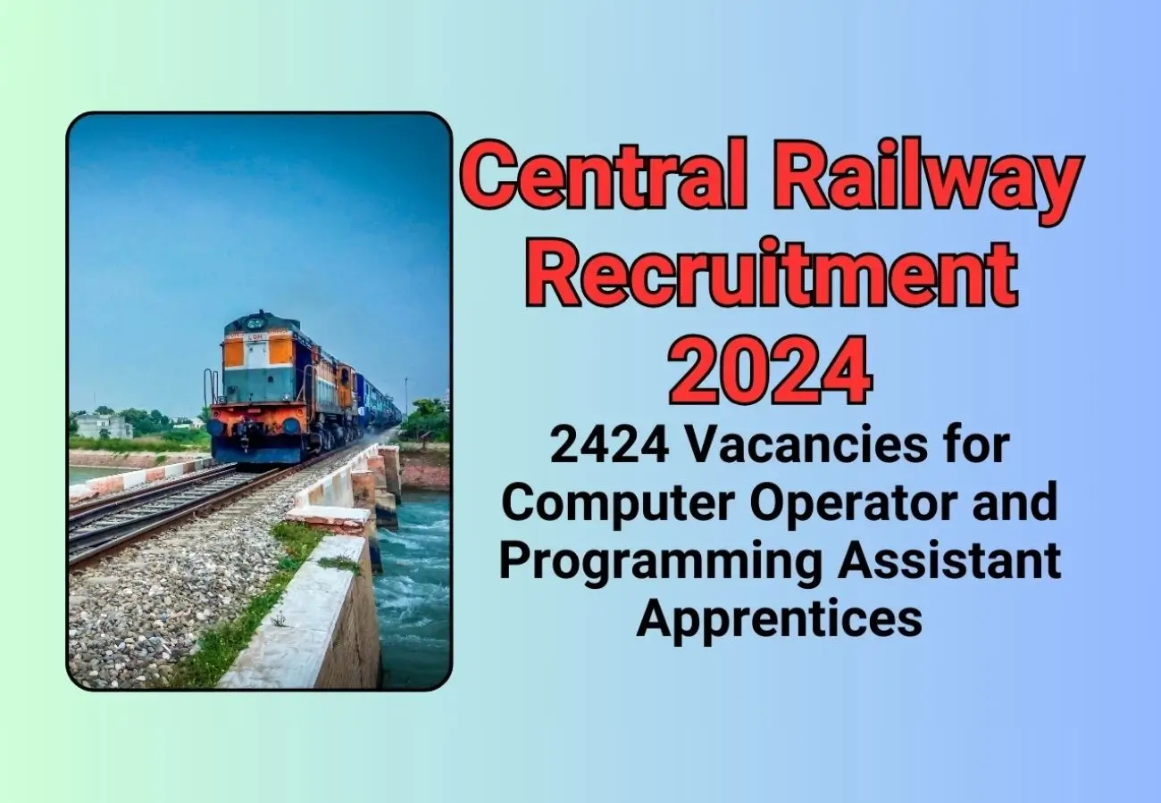 Central Railway Recruitment 2024