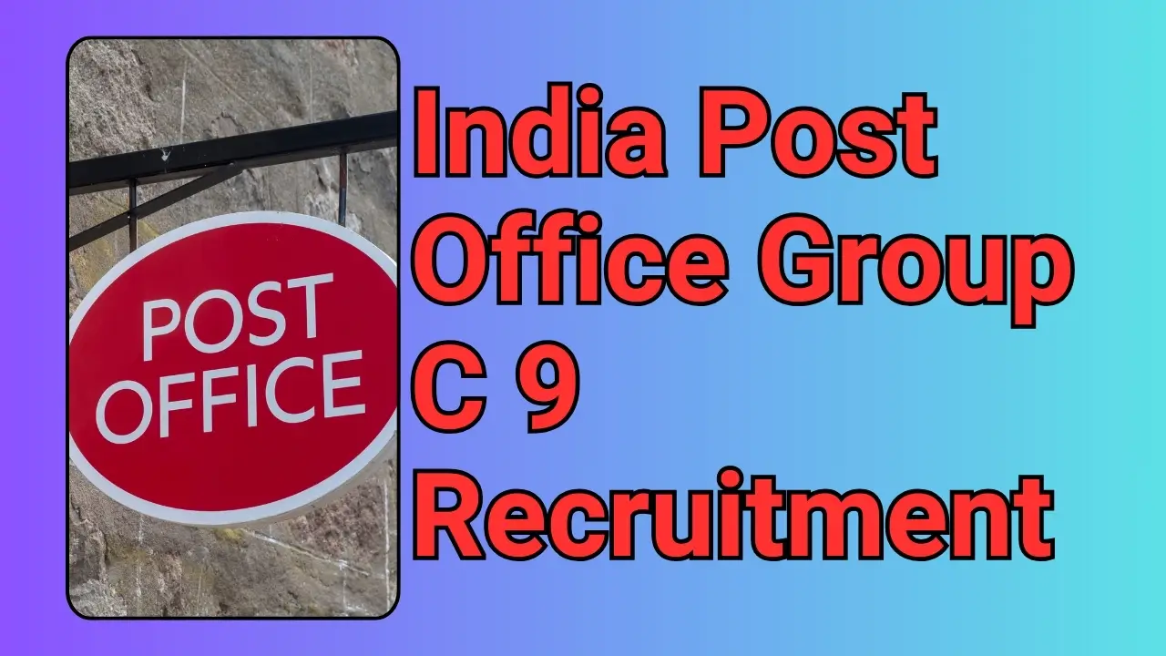 India Post Office Group C 9