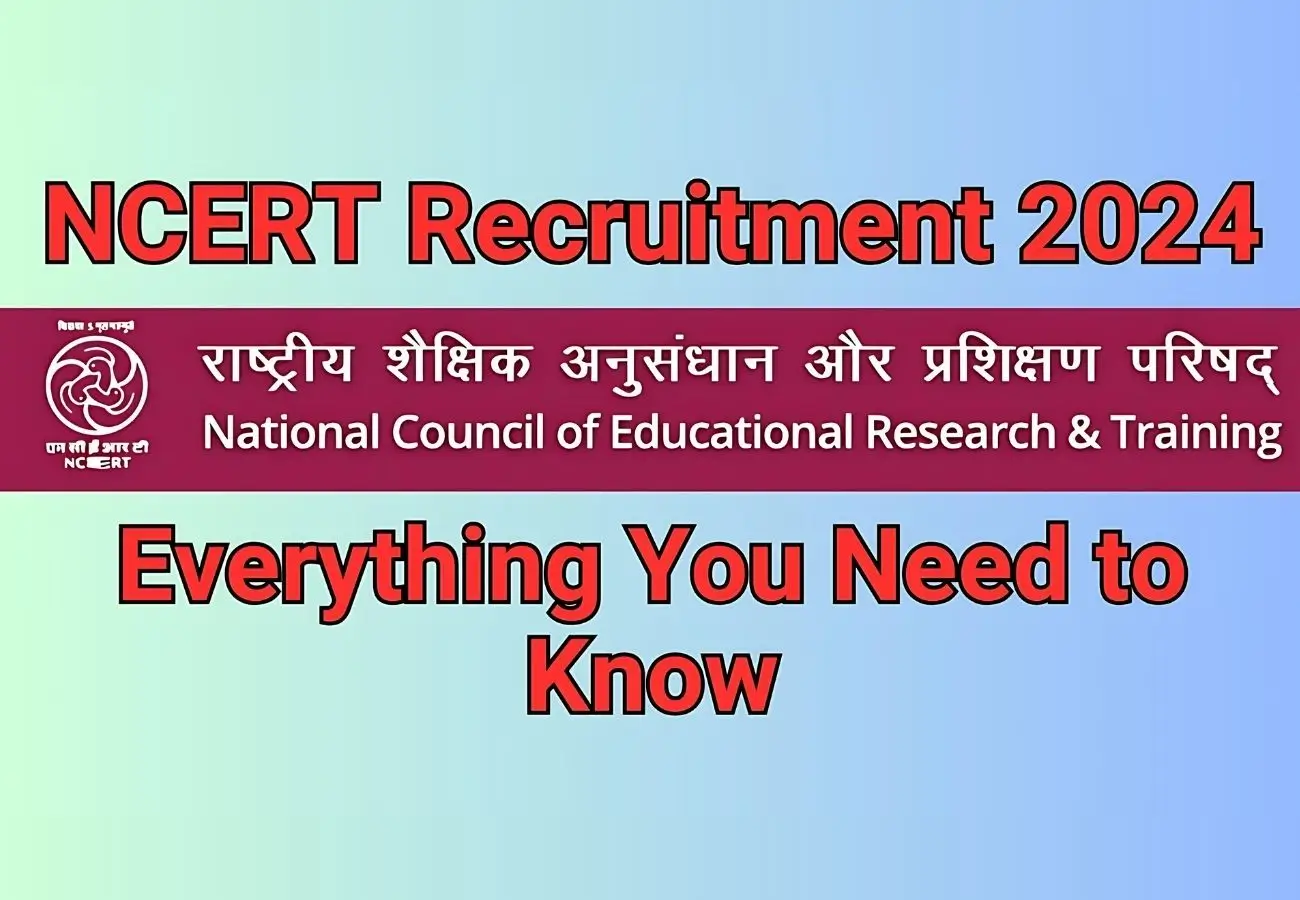 NCERT Recruitment 2024