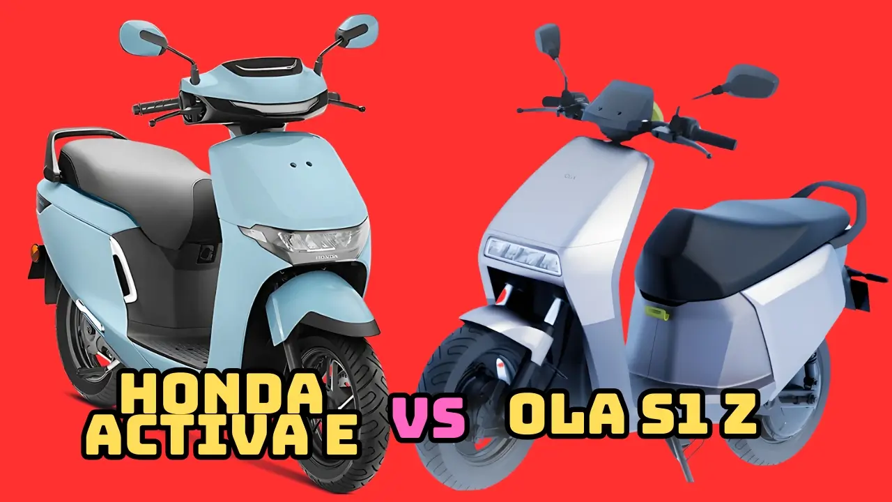 Honda activa E and Ola S1 Z